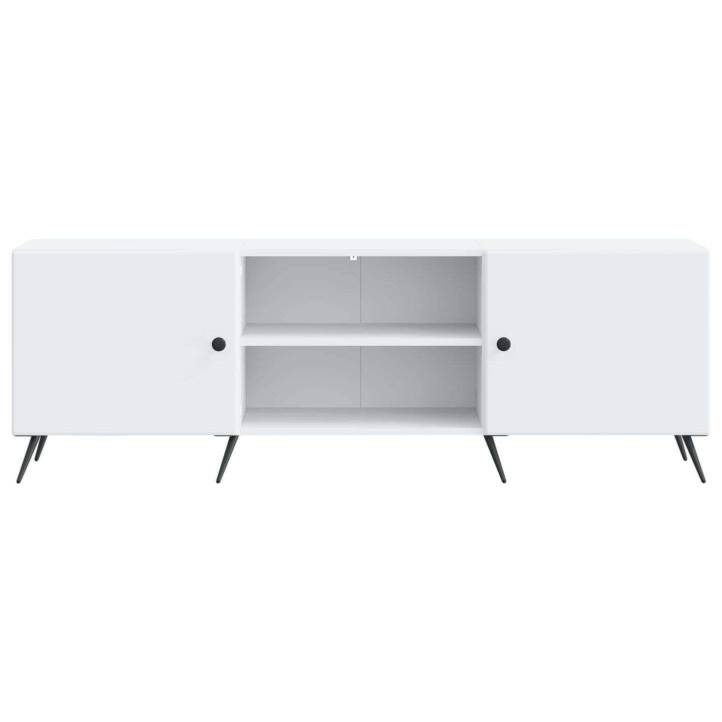 vidaXL Ντουλάπι TV Λευκό 150 x 31 x 50 εκ. Επεξεργασμένο Ξύλο