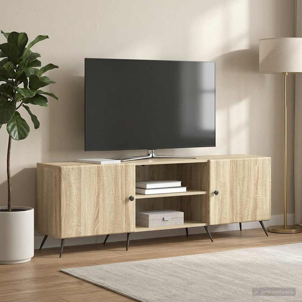 vidaXL Ντουλάπι TV 150 x 31 x 50 εκ. Sonoma Δρυς Επεξεργασμένο Ξύλο