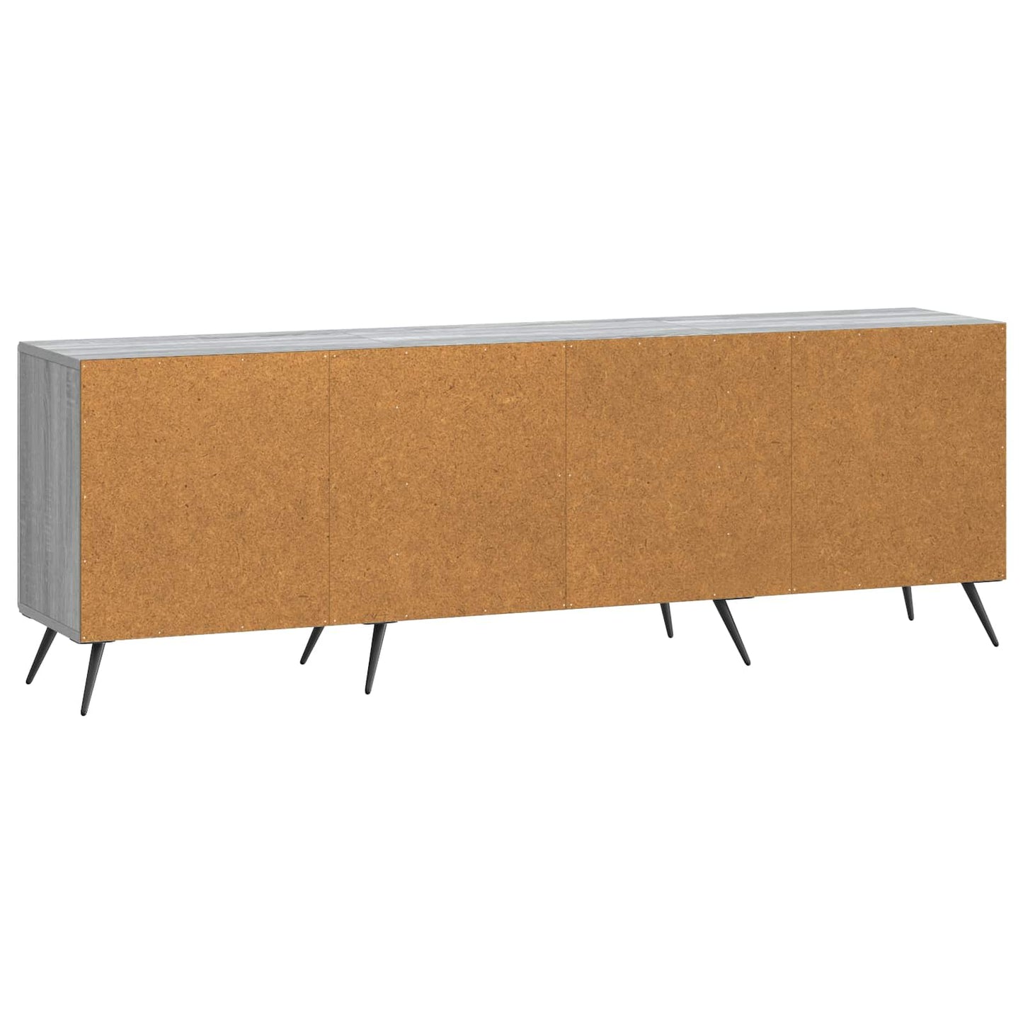 vidaXL Ντουλάπι TV 150 x 31 x 50 εκ. Γκρι Sonoma Επεξεργασμένο Ξύλο