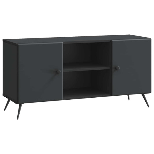 vidaXL Ντουλάπι TV Μαύρο 102 x 34,5 x 50 εκ. Επεξεργασμένο Ξύλο