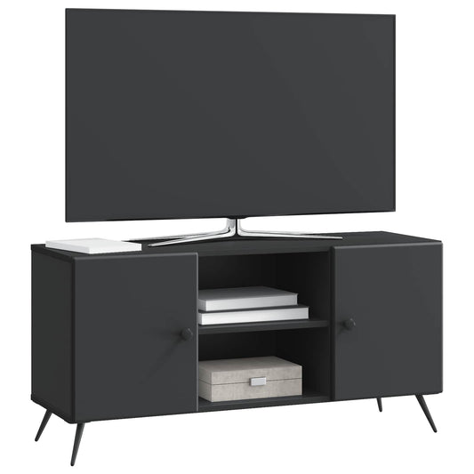 vidaXL Ντουλάπι TV Μαύρο 102 x 34,5 x 50 εκ. Επεξεργασμένο Ξύλο
