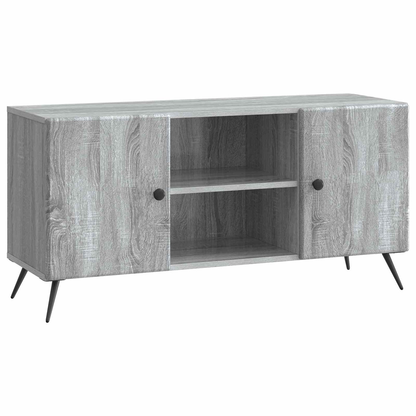 vidaXL Ντουλάπι TV Γκρι Sonoma 102 x 34,5 x 50 εκ. Επεξεργασμένο Ξύλο