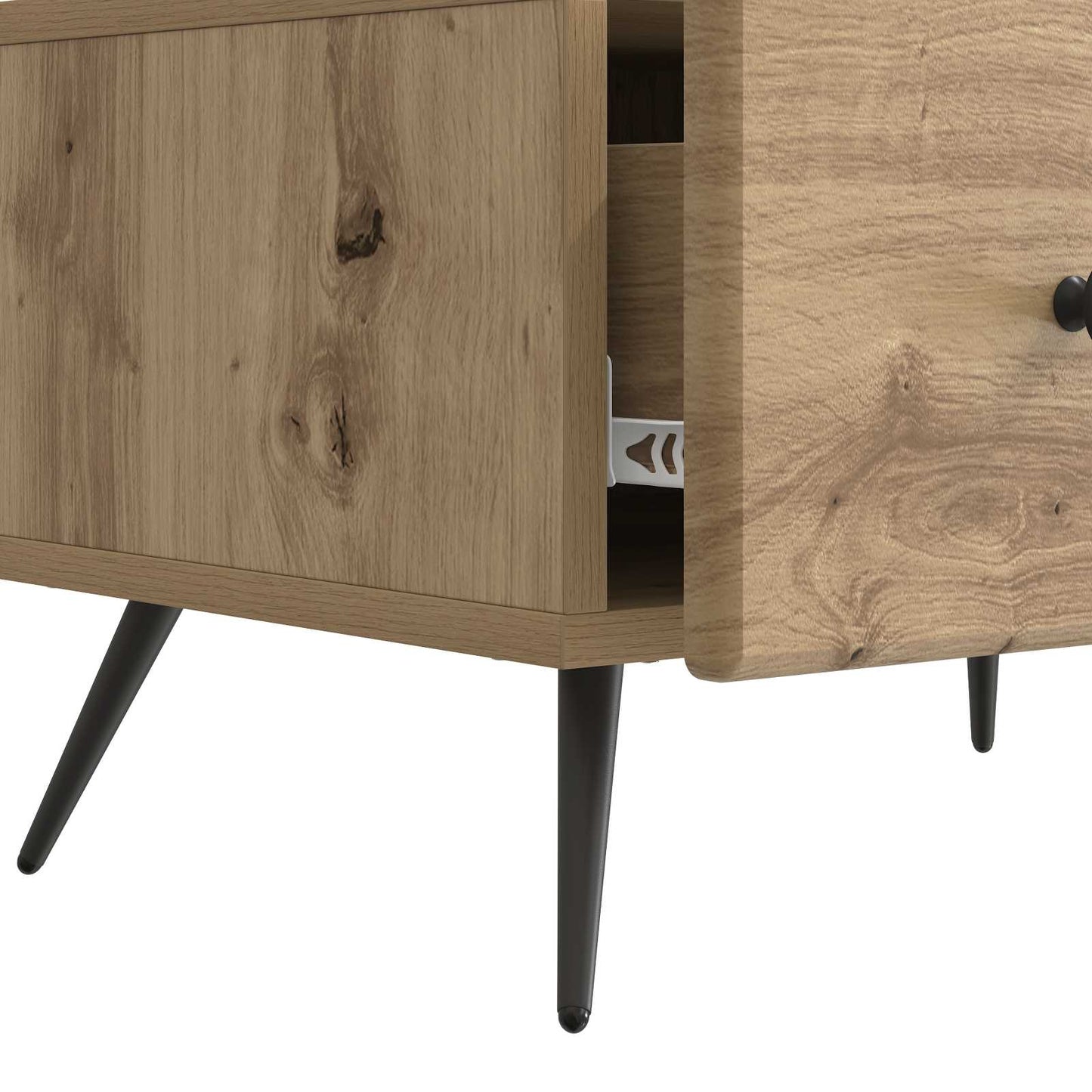 vidaXL Ντουλάπι TV Artisan Δρυς 147 x 34,5 x 30 εκ Επεξεργασμένο Ξύλο