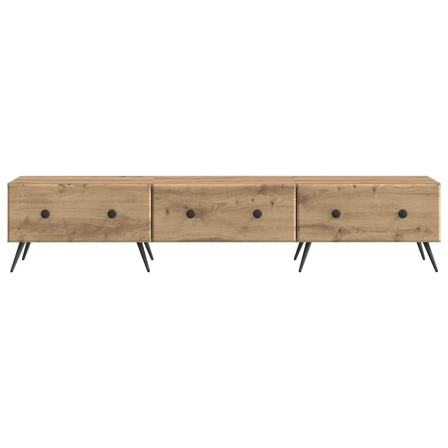 vidaXL Ντουλάπι TV Artisan Δρυς 147 x 34,5 x 30 εκ Επεξεργασμένο Ξύλο