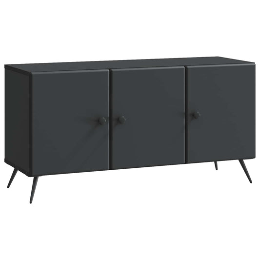 vidaXL Ντουλάπι TV Μαύρο 99 x 34,5 x 50 εκ. Επεξεργασμένο Ξύλο