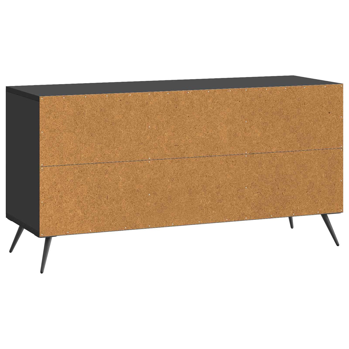 vidaXL Ντουλάπι TV Μαύρο 99 x 34,5 x 50 εκ. Επεξεργασμένο Ξύλο