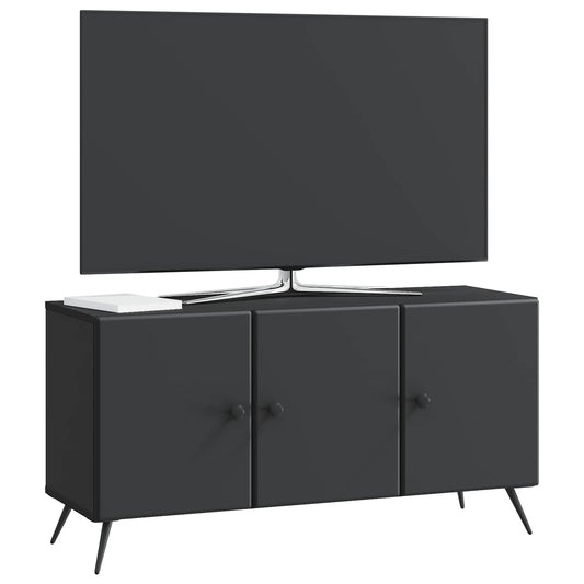 vidaXL Ντουλάπι TV Μαύρο 99 x 34,5 x 50 εκ. Επεξεργασμένο Ξύλο