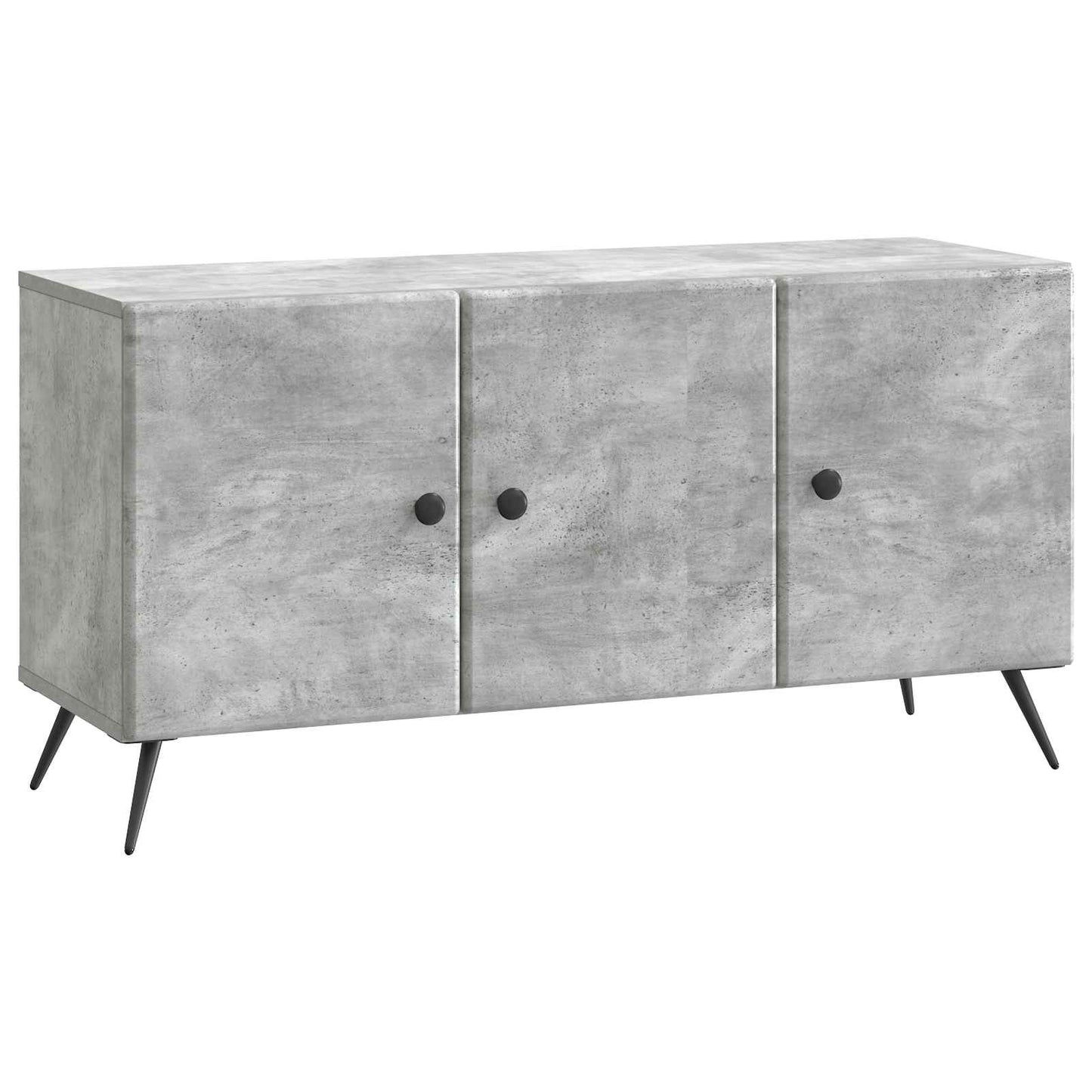 vidaXL Ντουλάπι TV Γκρι Σκυροδέματος 99 x 34,5 x 50 εκ.