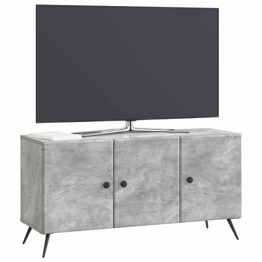 vidaXL Ντουλάπι TV Γκρι Σκυροδέματος 99 x 34,5 x 50 εκ.