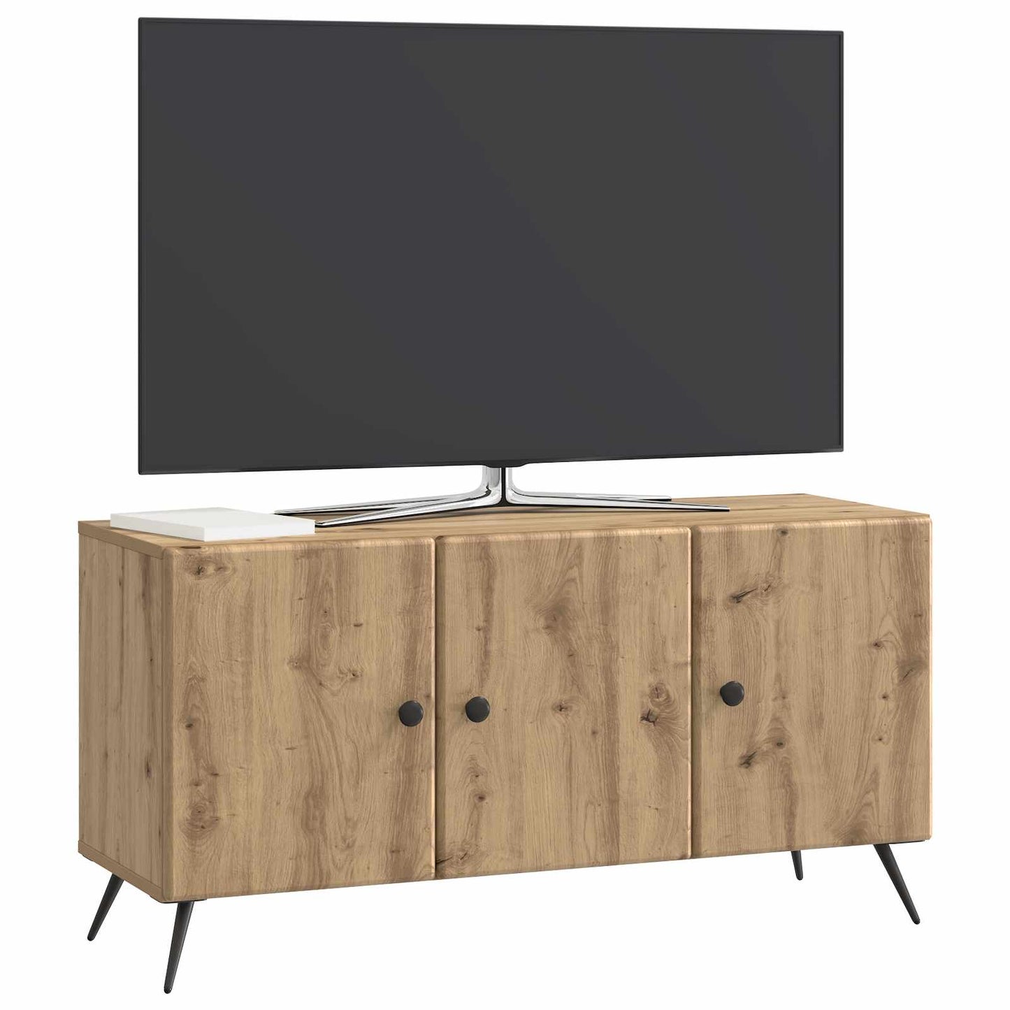 vidaXL Ντουλάπι TV Artisan Δρυς 99 x 34,5 x 50 εκ. Επεξεργασμένο Ξύλο
