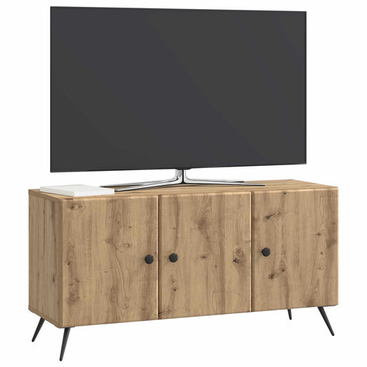 vidaXL Ντουλάπι TV Artisan Δρυς 99 x 34,5 x 50 εκ. Επεξεργασμένο Ξύλο
