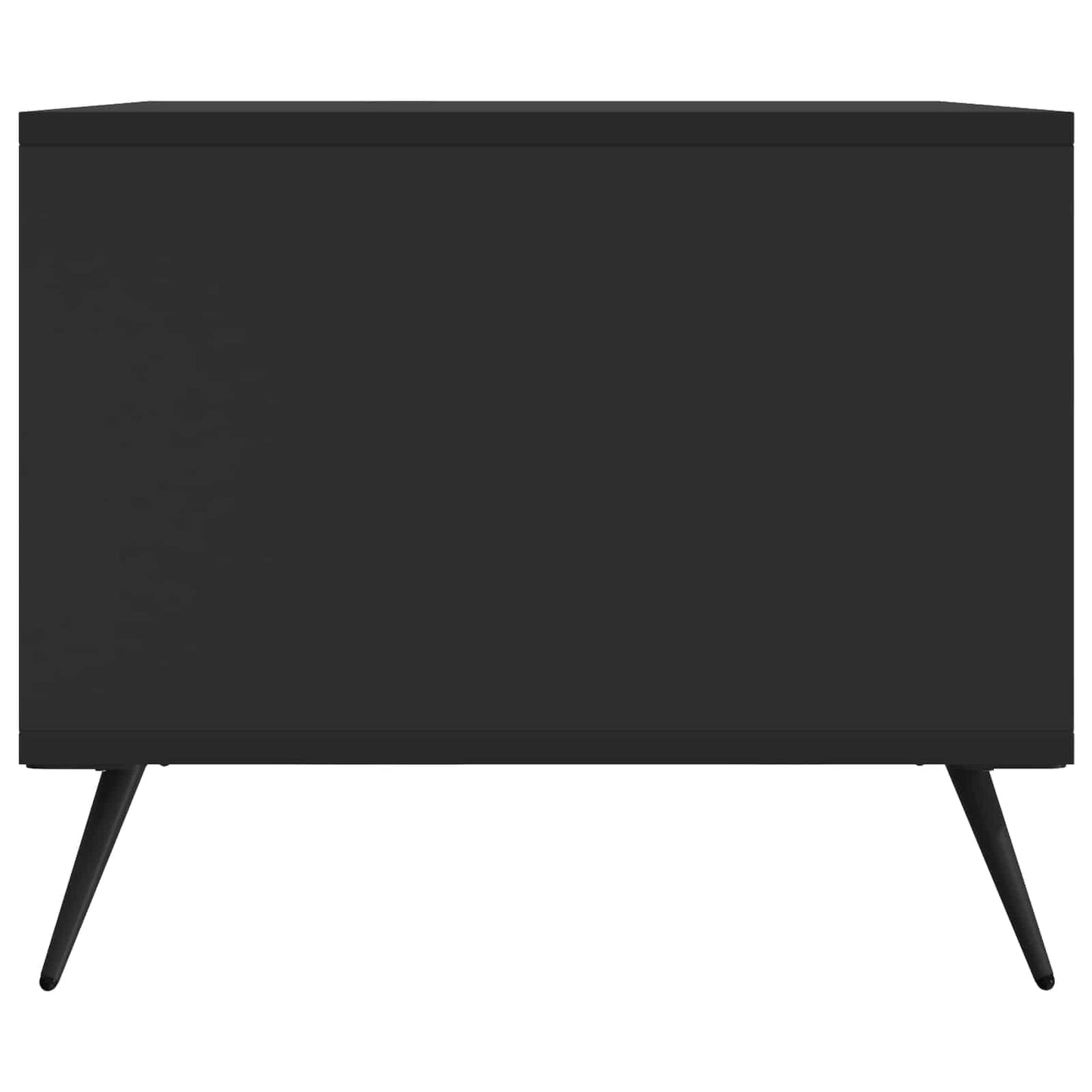vidaXL Τραπεζάκι σαλονιού Μαύρο 90 x 50 x 40 cm Επεξεργασμένο Ξύλο