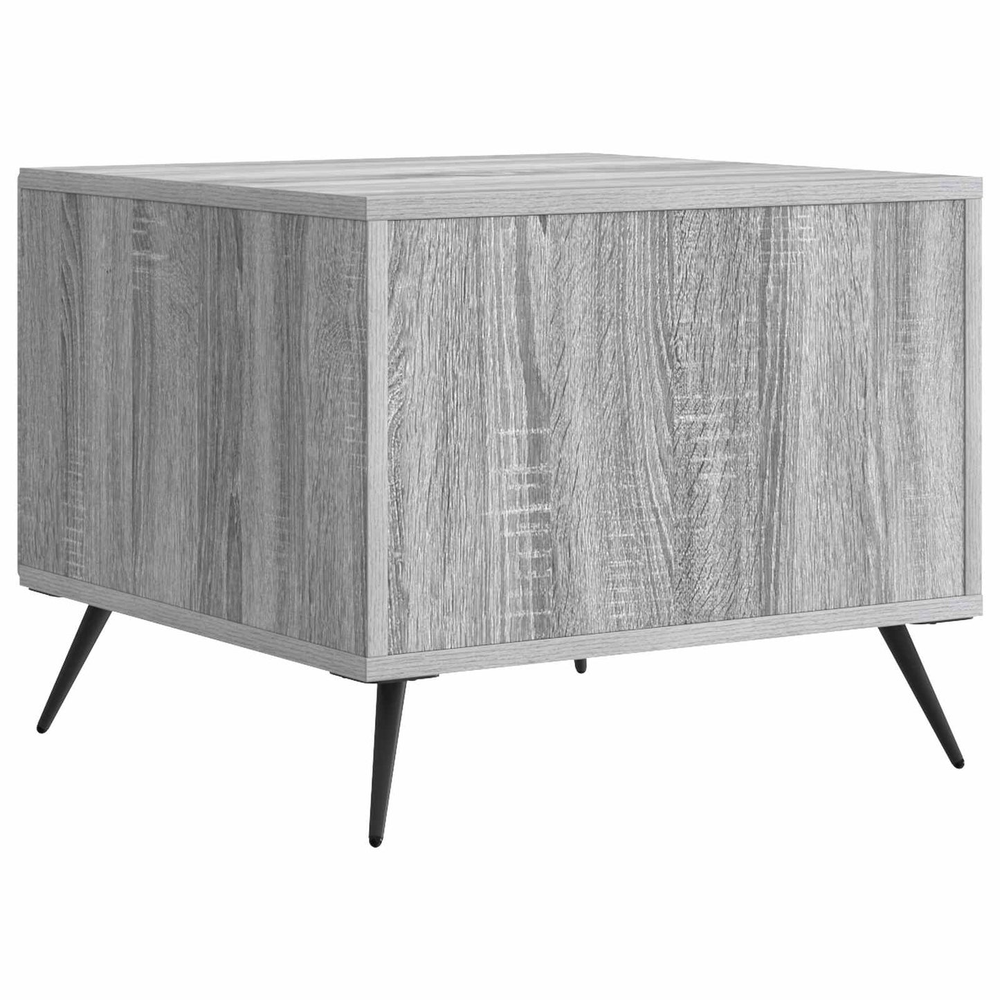 vidaXL Τραπεζάκι σαλονιού με συρτάρι Γκρι Sonoma 49 x 50 x 40 εκ