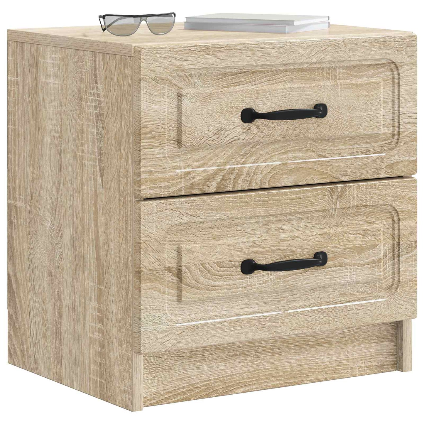 vidaXL Κομοδίνο Sonoma Δρυς 43 x 34,5 x 44,5 εκ Επεξεργασμένο Ξύλο