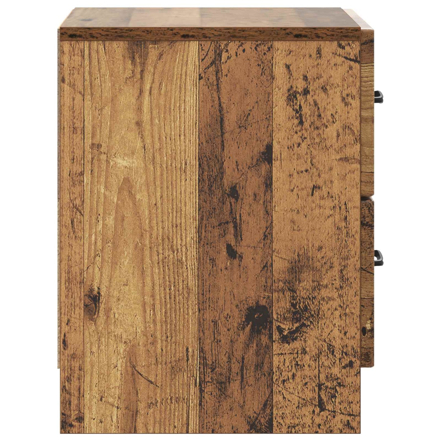 vidaXL Κομοδίνο Παλαιωμένο ξύλο 43 x 34,5 x 44,5 εκ Επεξεργασμένο Ξύλο