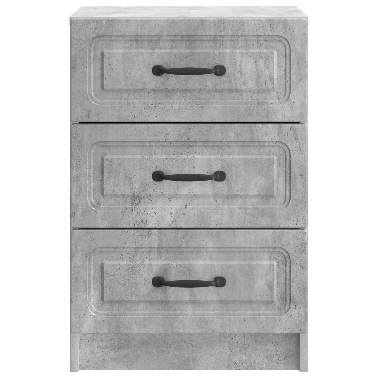 vidaXL Κομοδίνο Γκρι Σκυροδέματος 43 x 41 x 63,5 εκ.
