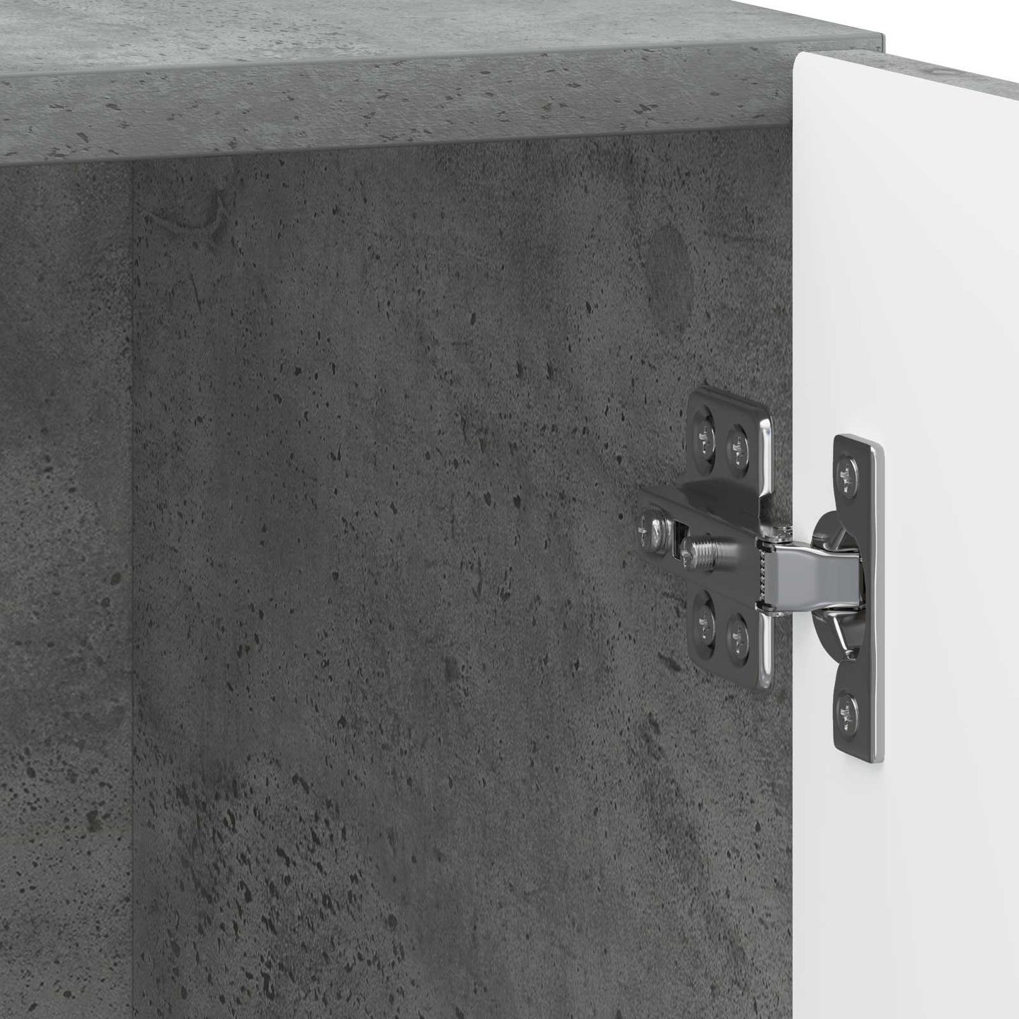 vidaXL Κομοδίνο Γκρι Σκυροδέματος 43 x 34,5 x 47 εκ.
