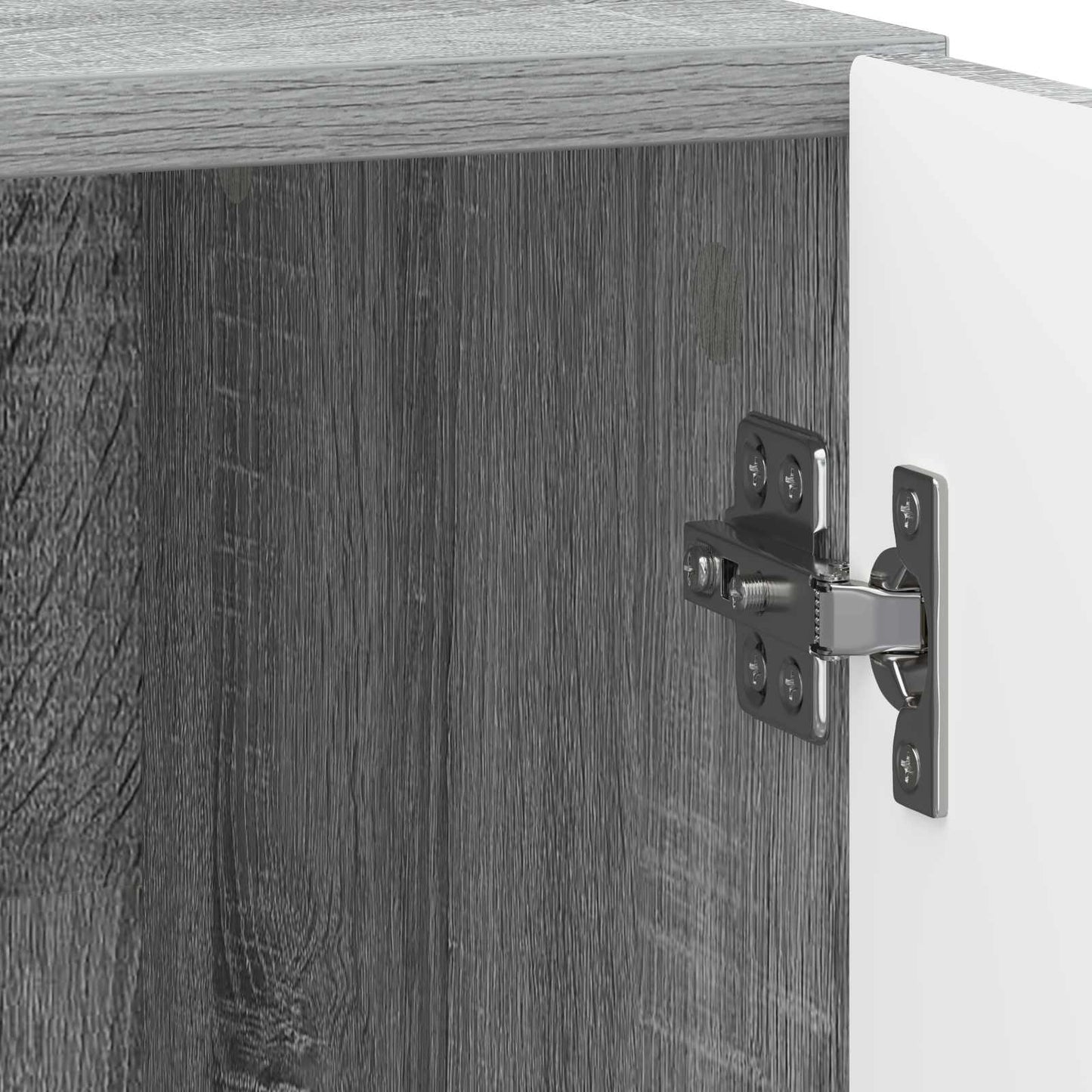 vidaXL Κομοδίνο Γκρι Sonoma 43 x 34,5 x 47 εκ. Επεξεργασμένο Ξύλο