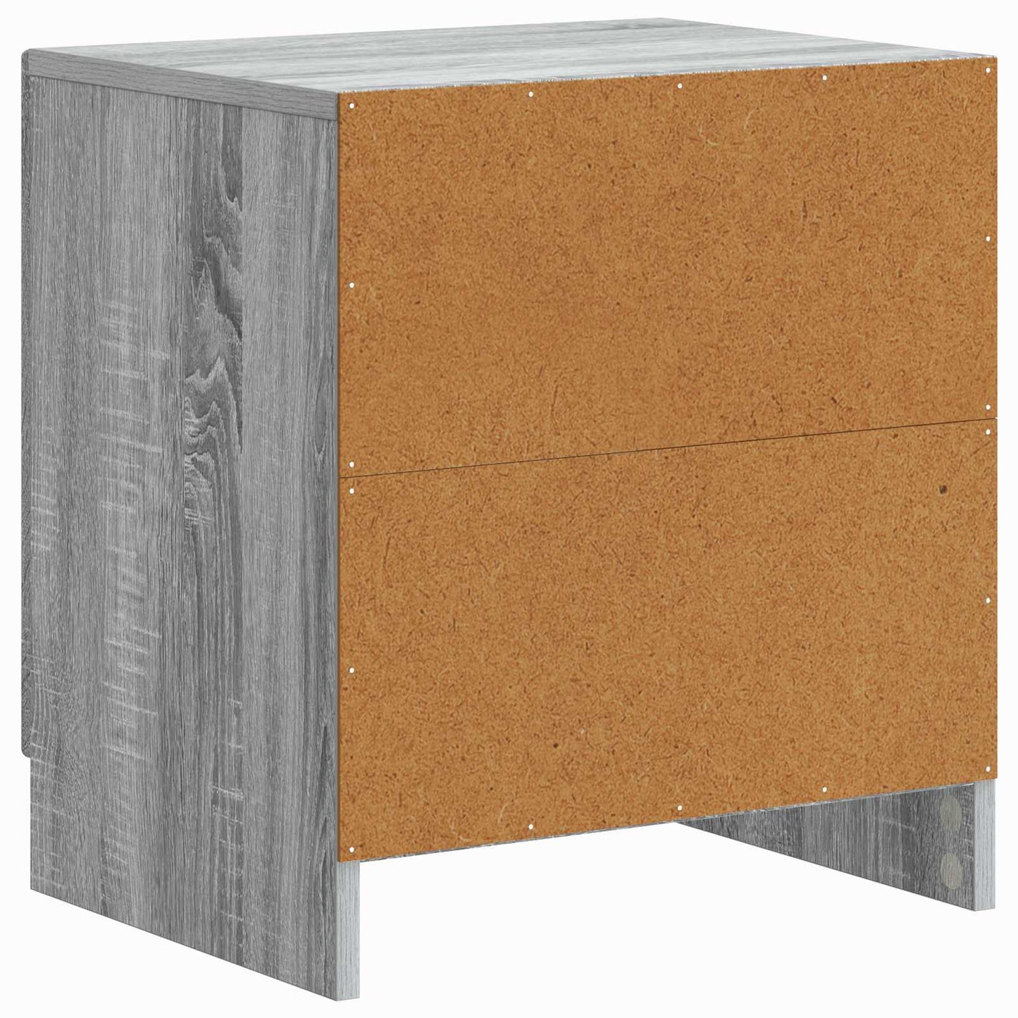 vidaXL Κομοδίνο Γκρι Sonoma 43 x 34,5 x 47 εκ. Επεξεργασμένο Ξύλο
