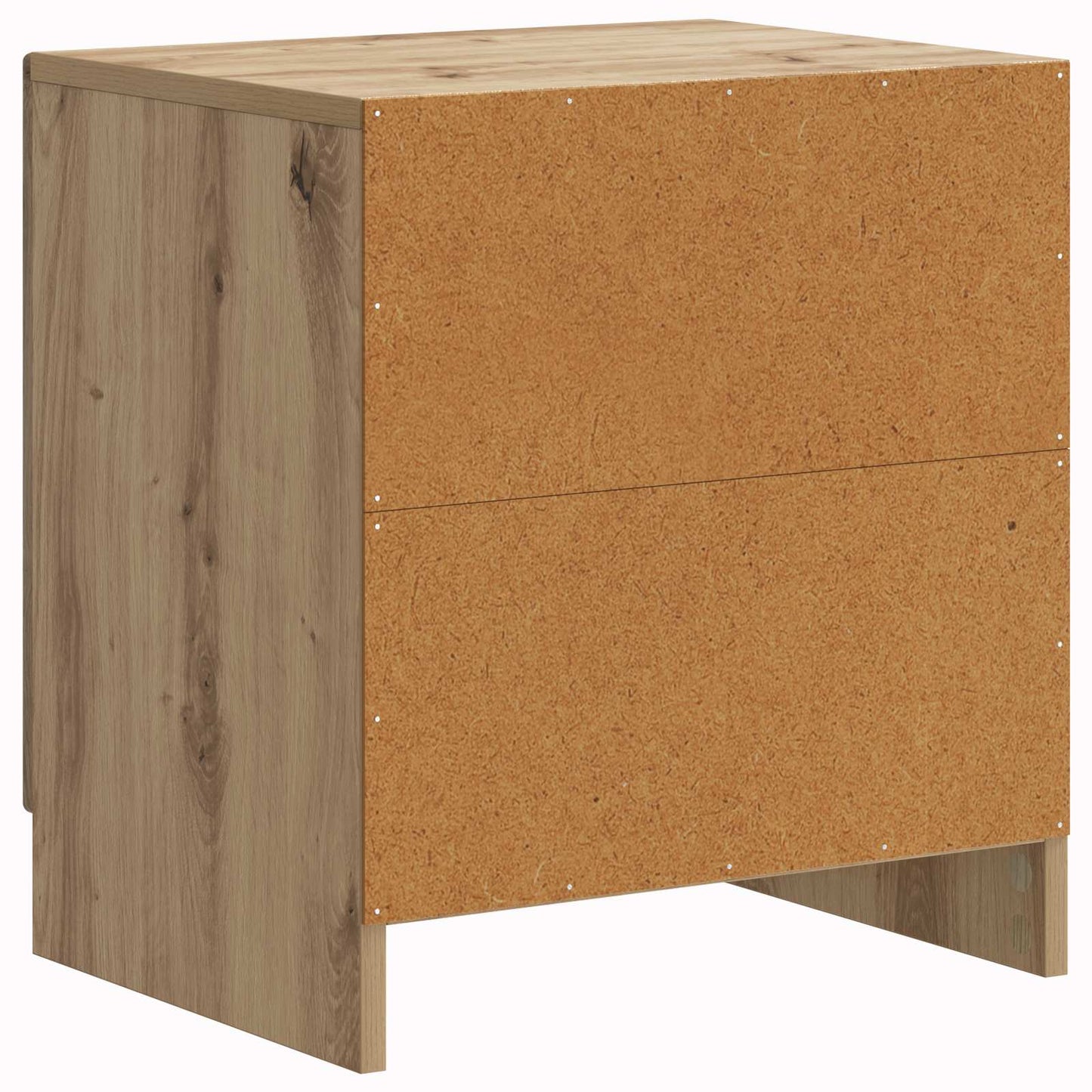 vidaXL Κομοδίνο Artisan Δρυς 43 x 34,5 x 47 εκ. Επεξεργασμένο Ξύλο
