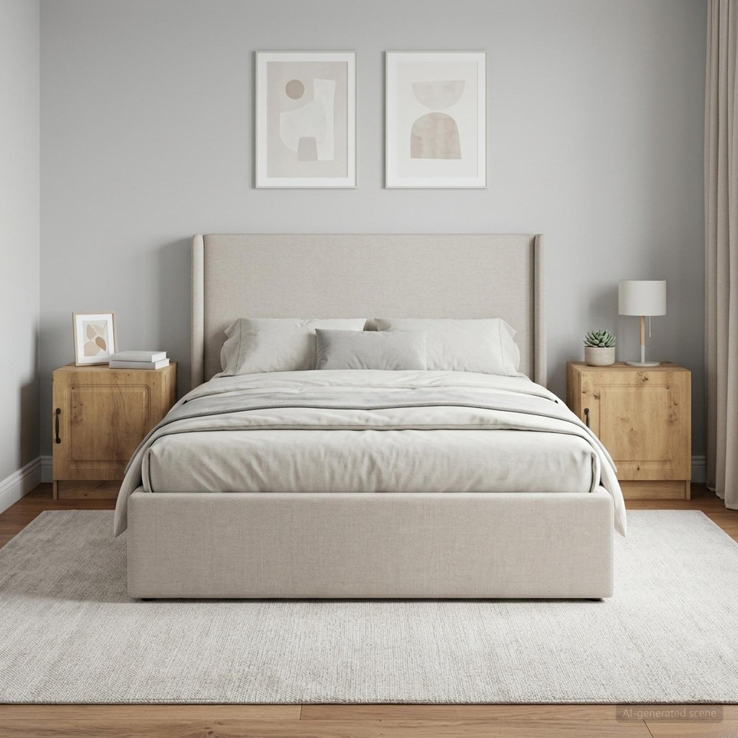 vidaXL Κομοδίνο 2 τεμ. Artisan Δρυς 43 x 34,5 x 47 εκ.
