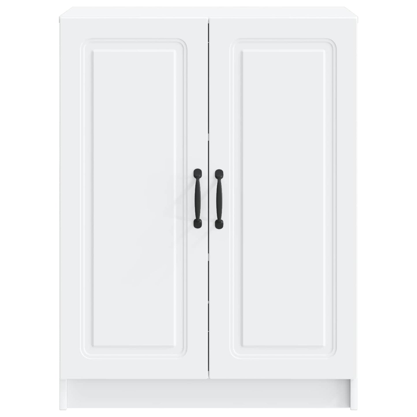 vidaXL Πλαϊνό γραφείο Λευκό 66 x 34,5 x 87 εκ. Επεξεργασμένο Ξύλο