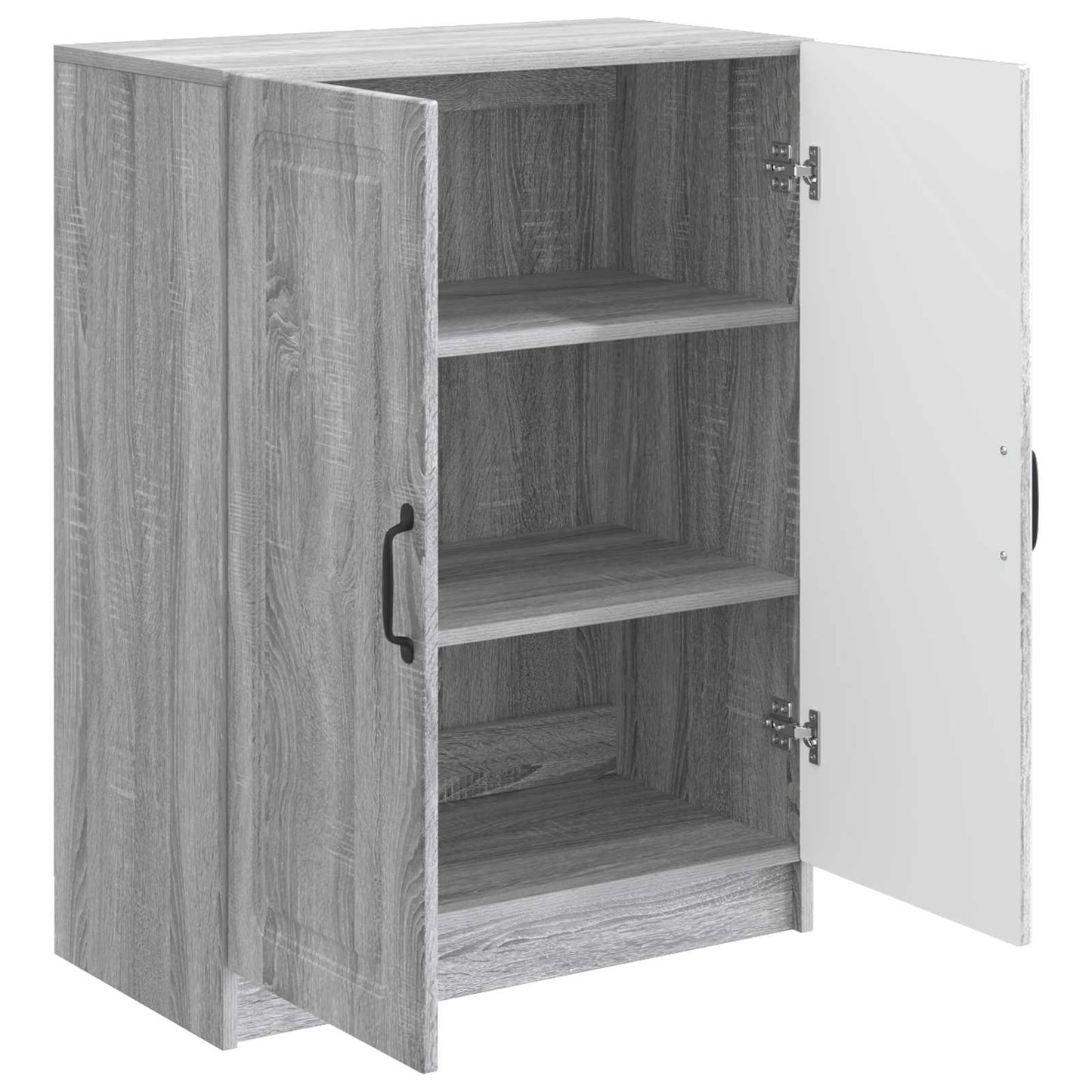 vidaXL Πλαϊνό γραφείο Γκρι Sonoma 66 x 34,5 x 87 εκ.
