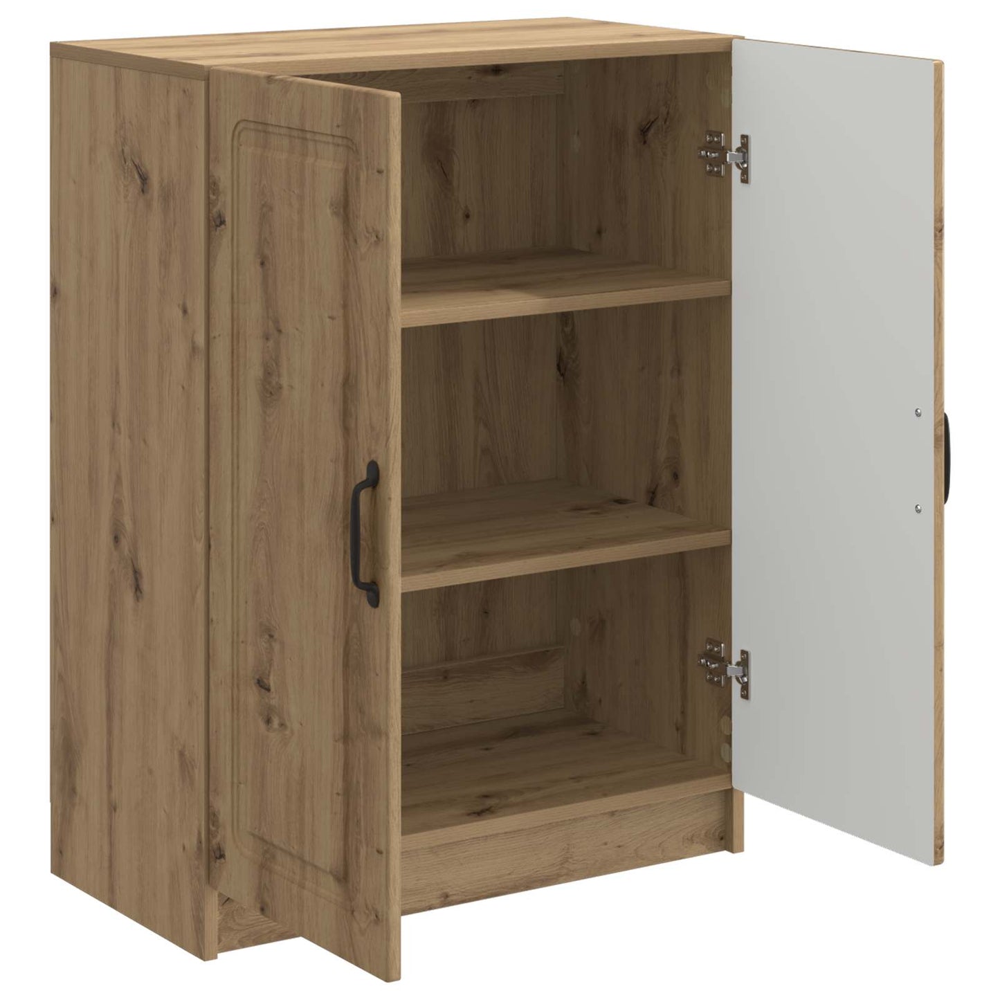 vidaXL Πλαϊνό γραφείο Artisan Δρυς 66 x 34,5 x 87 εκ.