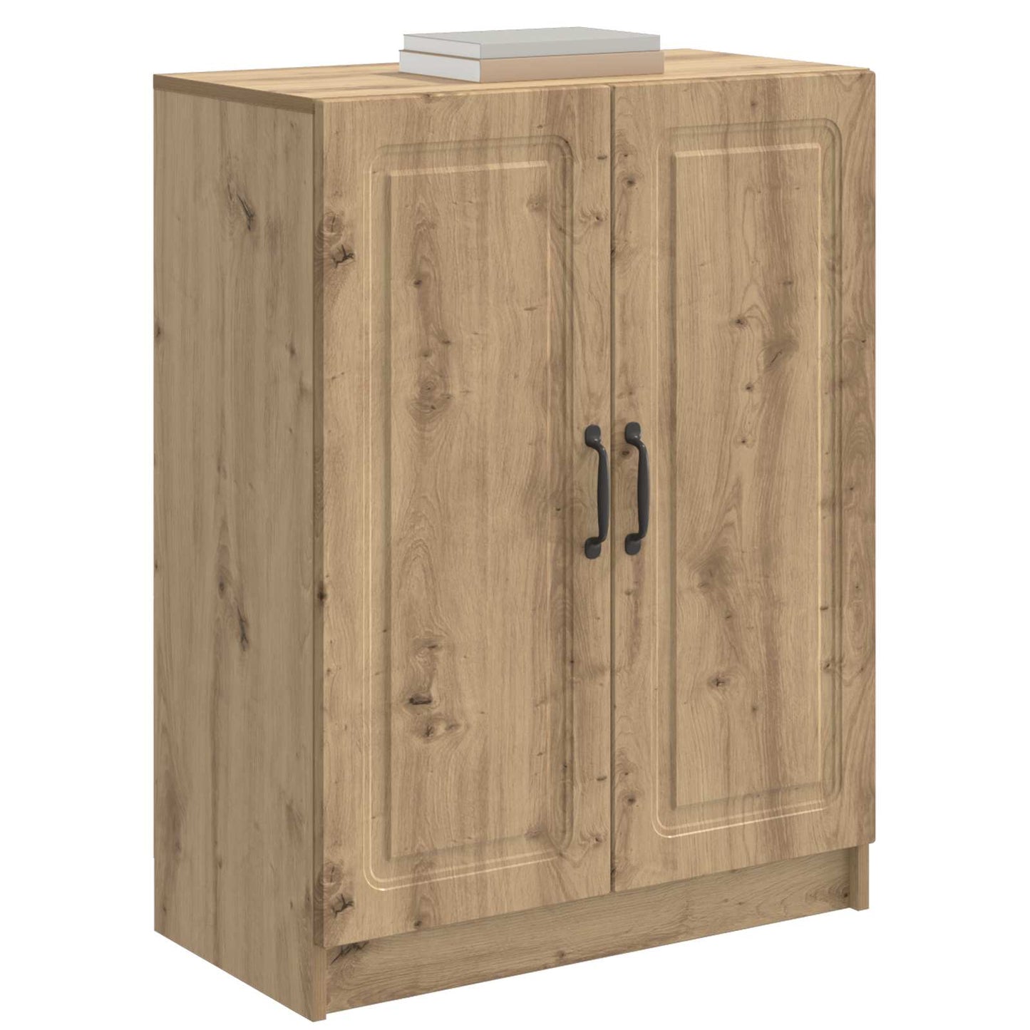 vidaXL Πλαϊνό γραφείο Artisan Δρυς 66 x 34,5 x 87 εκ.