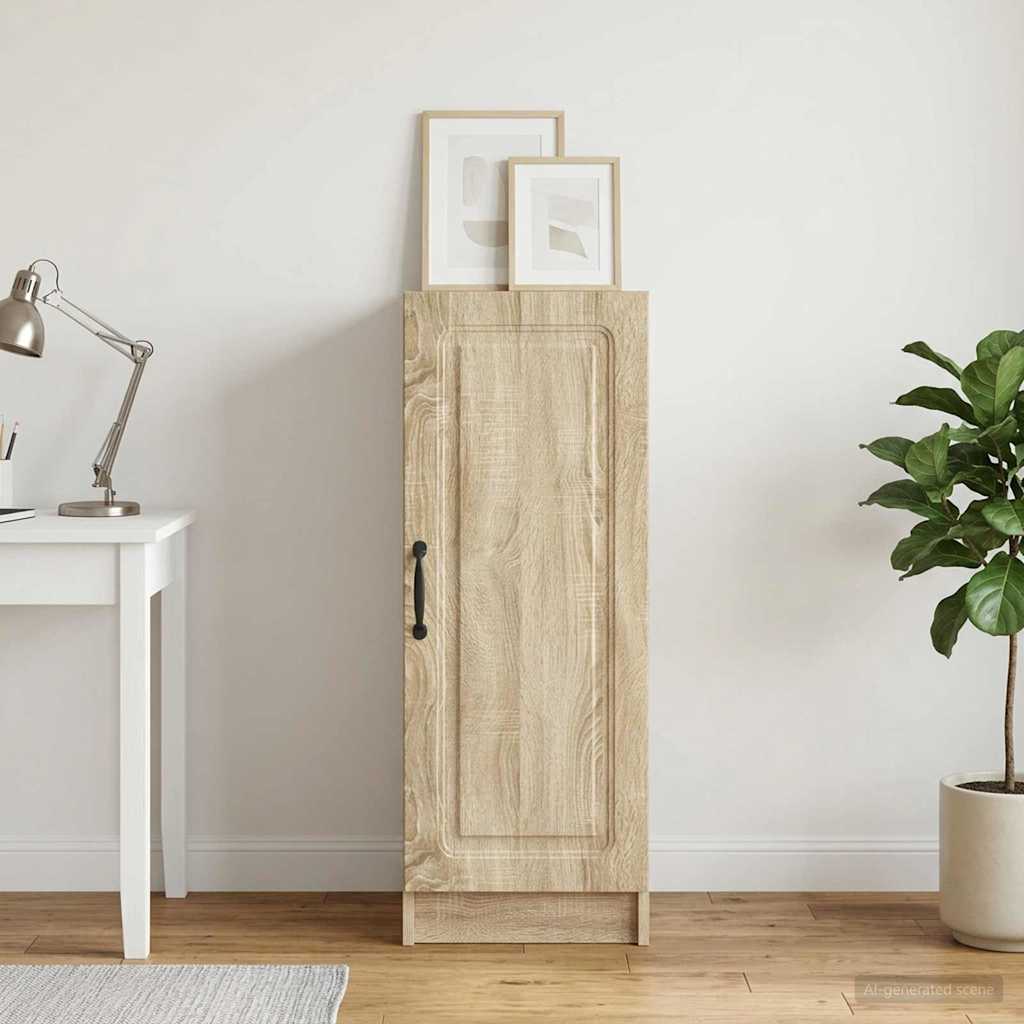 vidaXL Πλαϊνό γραφείο Sonoma Δρυς 33 x 34,5 x 87 εκ.