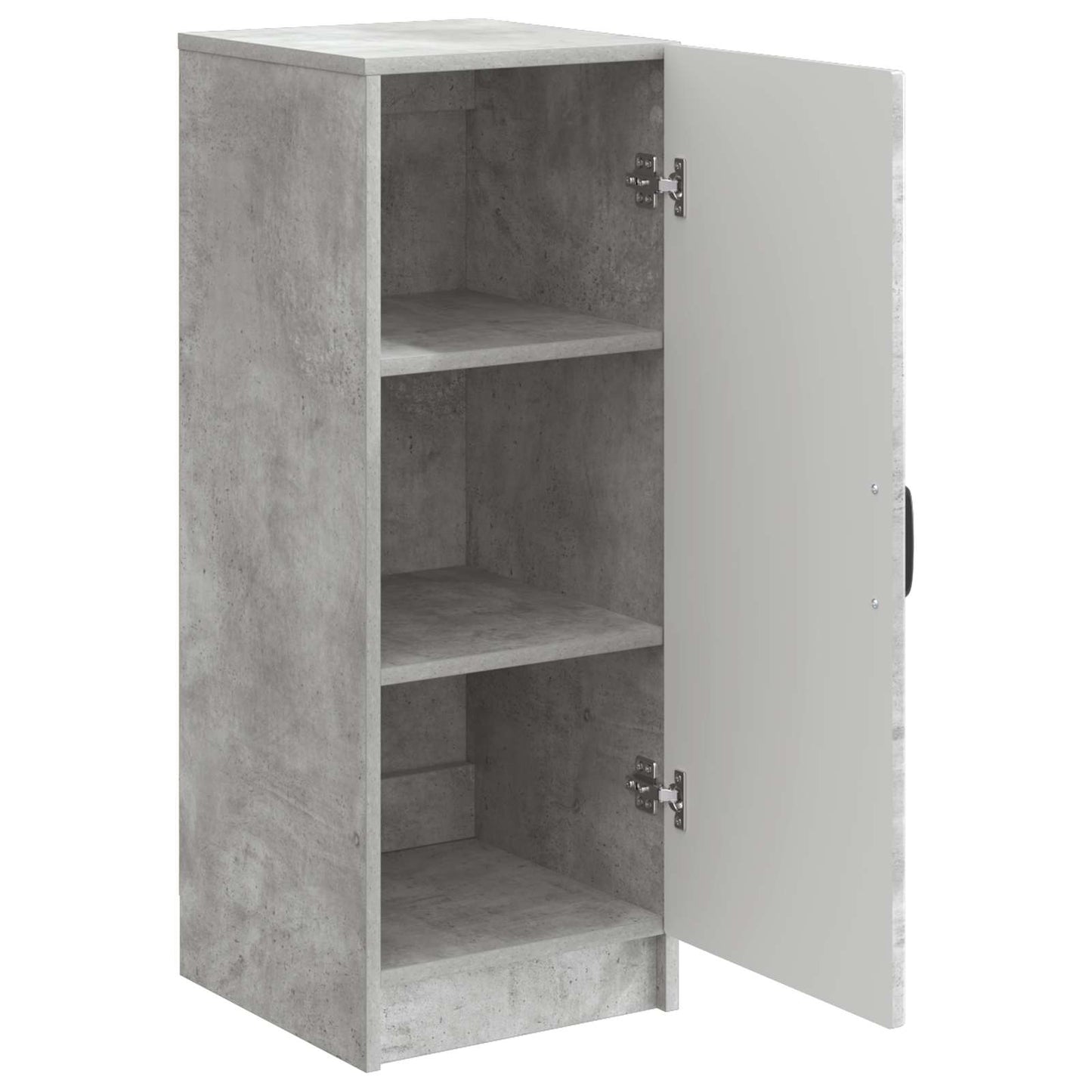 vidaXL Πλαϊνό γραφείο Γκρι Σκυροδέματος 33 x 34,5 x 87 εκ.
