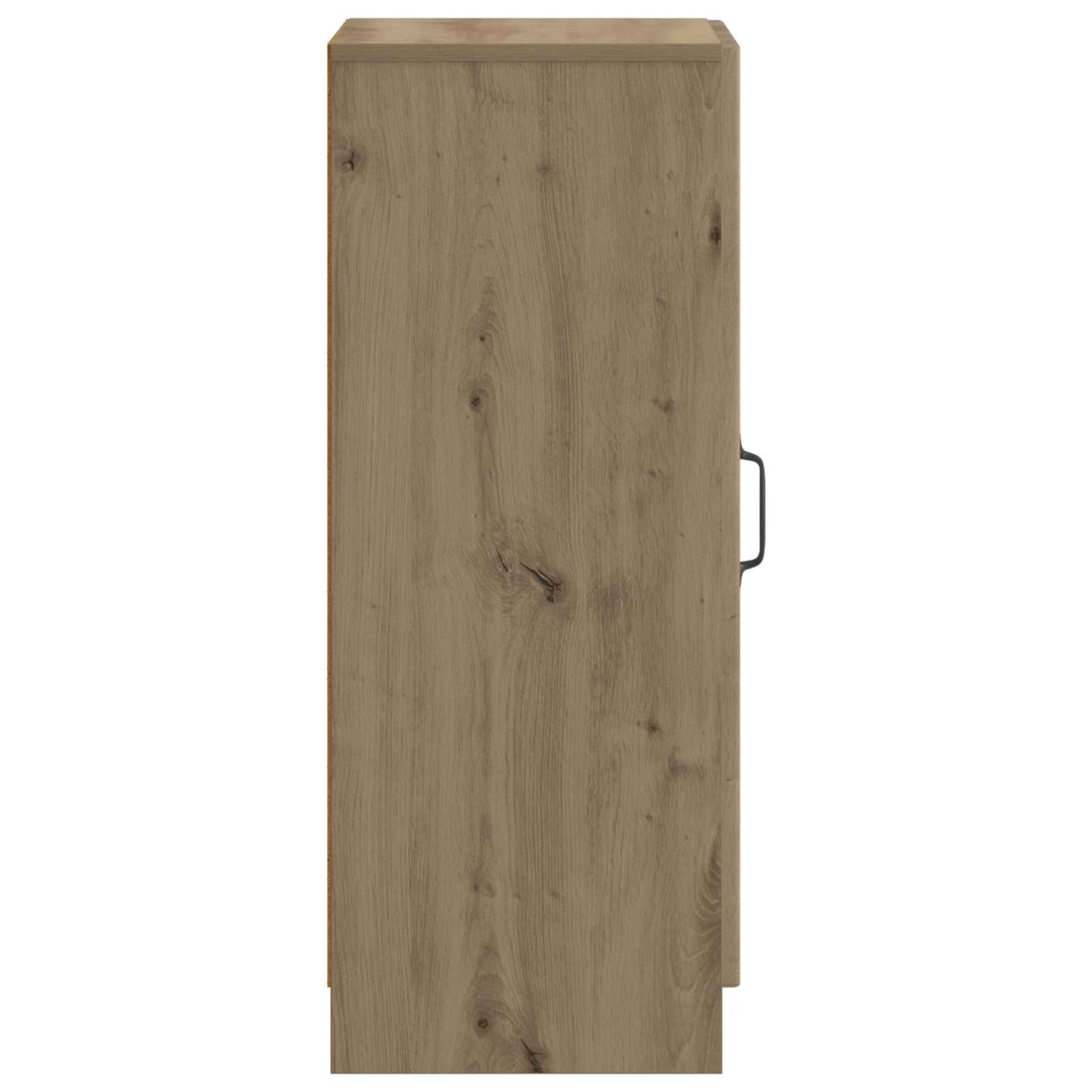 vidaXL Πλαϊνό γραφείο Artisan Δρυς 33 x 34,5 x 87 εκ.