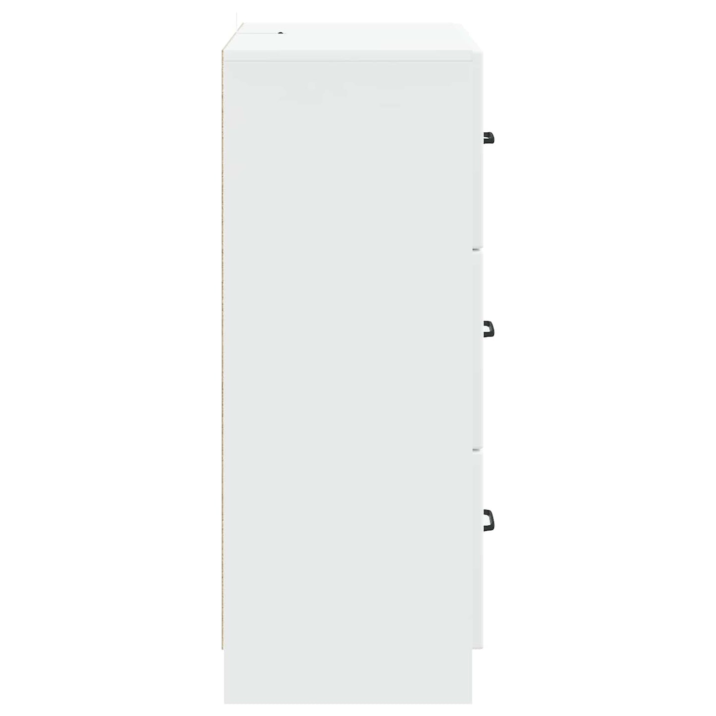 vidaXL Ντουλάπι με Συρτάρια Λευκό 66 x 34,5 x 87 εκ.