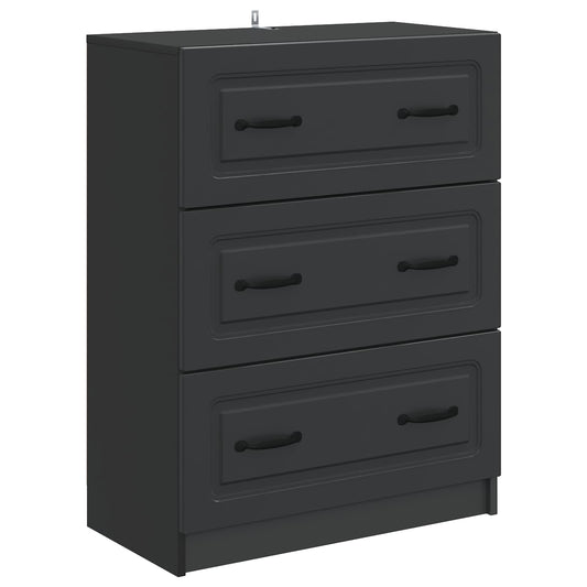 vidaXL Ντουλάπι με Συρτάρια 66 x 34,5 x 87 εκ. Επεξεργασμένο Ξύλο