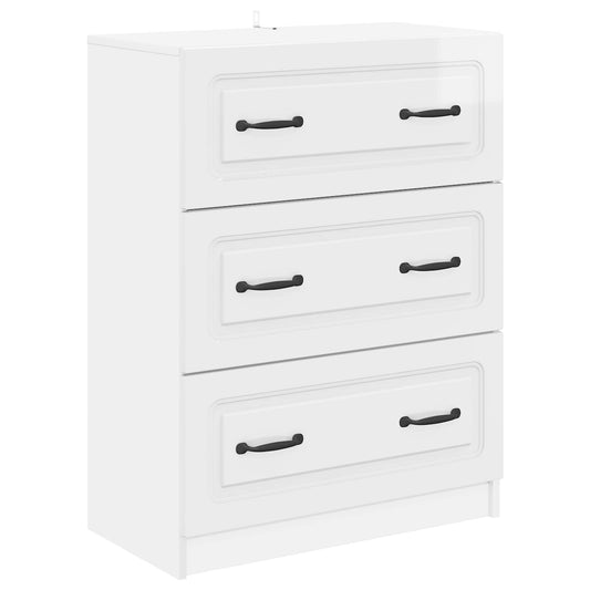vidaXL Ντουλάπι με Συρτάρια 66 x 34,5 x 87 εκ. Επεξεργασμένο Ξύλο