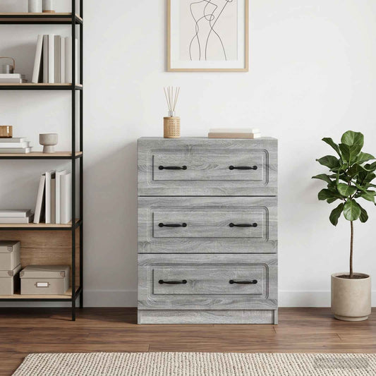 vidaXL Ντουλάπι με Συρτάρια 66 x 34,5 x 87 εκ. Επεξεργασμένο Ξύλο