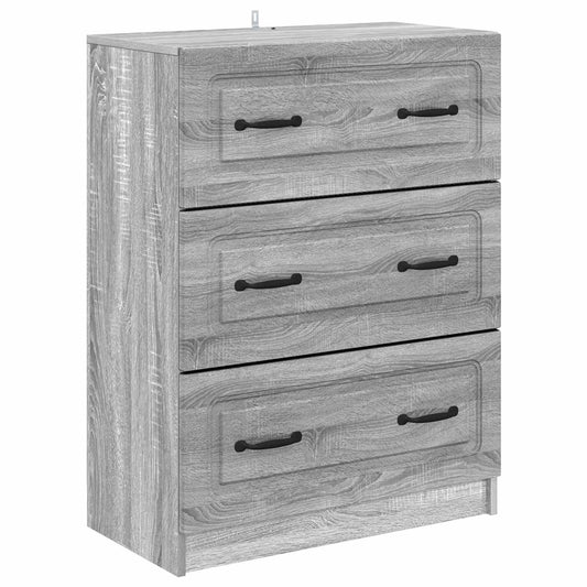 vidaXL Ντουλάπι με Συρτάρια 66 x 34,5 x 87 εκ. Επεξεργασμένο Ξύλο