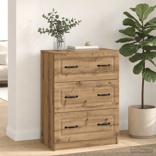 vidaXL Ντουλάπι με Συρτάρια 66 x 34,5 x 87 εκ. Επεξεργασμένο Ξύλο
