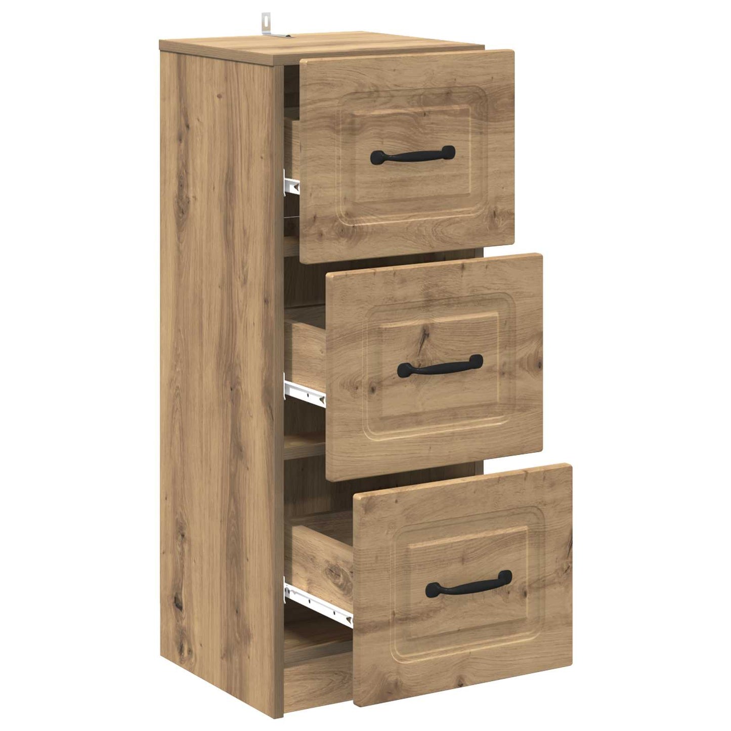 vidaXL Ντουλάπι με Συρτάρια 33 x 34,5 x 87 εκ. Επεξεργασμένο Ξύλο