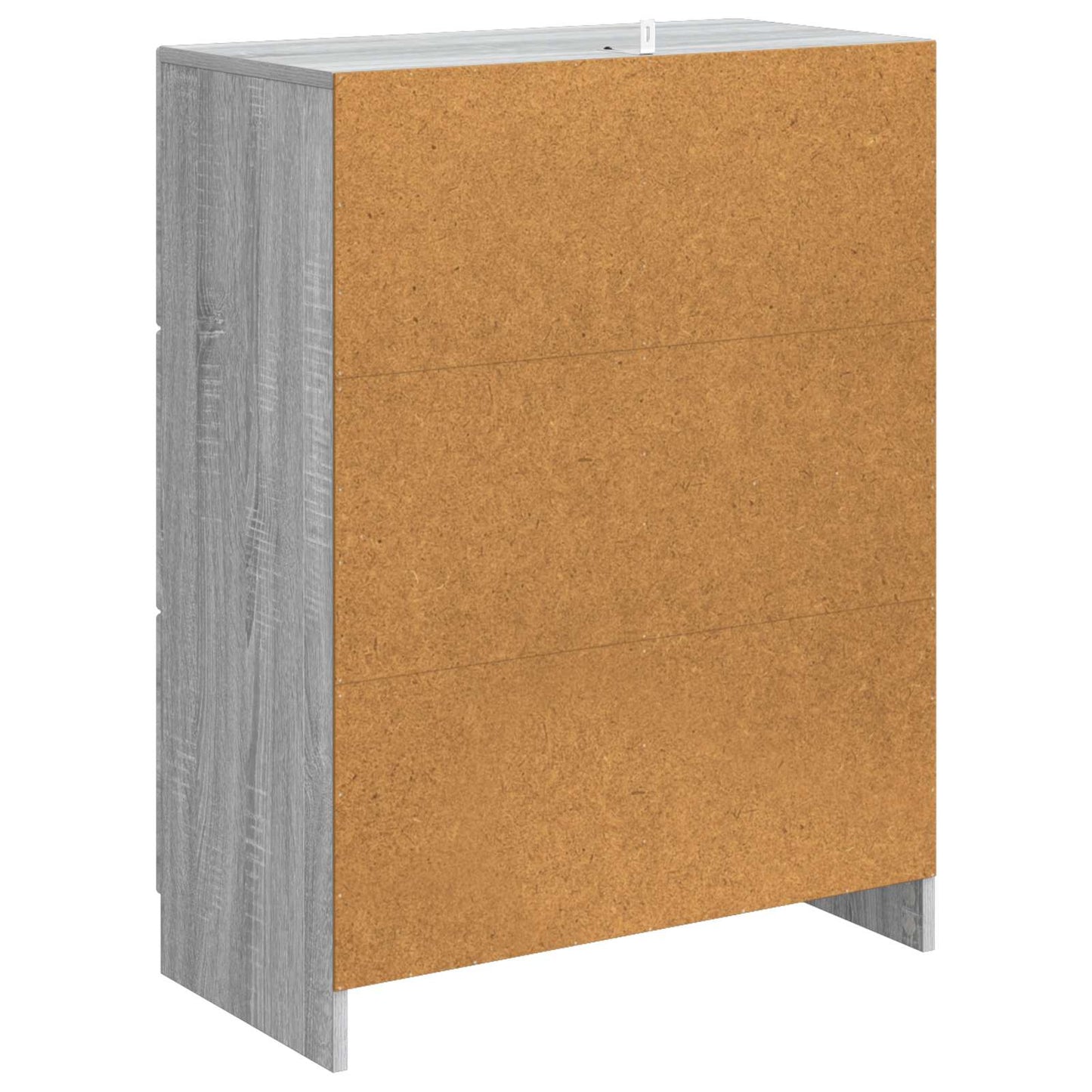 vidaXL Πλαϊνό γραφείο με συρτάρι Γκρι Sonoma 66 x 34,5 x 87 εκ.