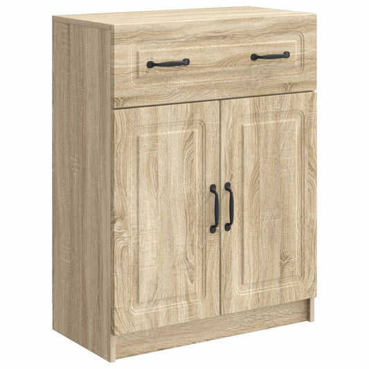 vidaXL Πλαϊνό γραφείο με συρτάρι Sonoma Δρυς 66 x 34,5 x 87 εκ.