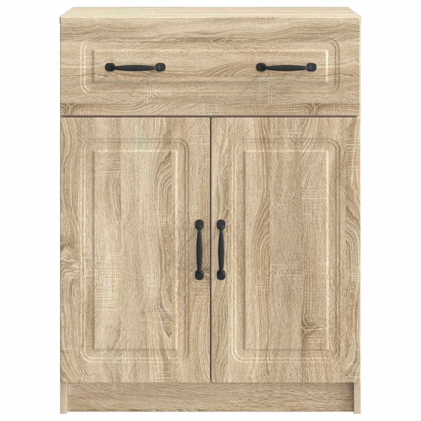 vidaXL Πλαϊνό γραφείο με συρτάρι Sonoma Δρυς 66 x 34,5 x 87 εκ.