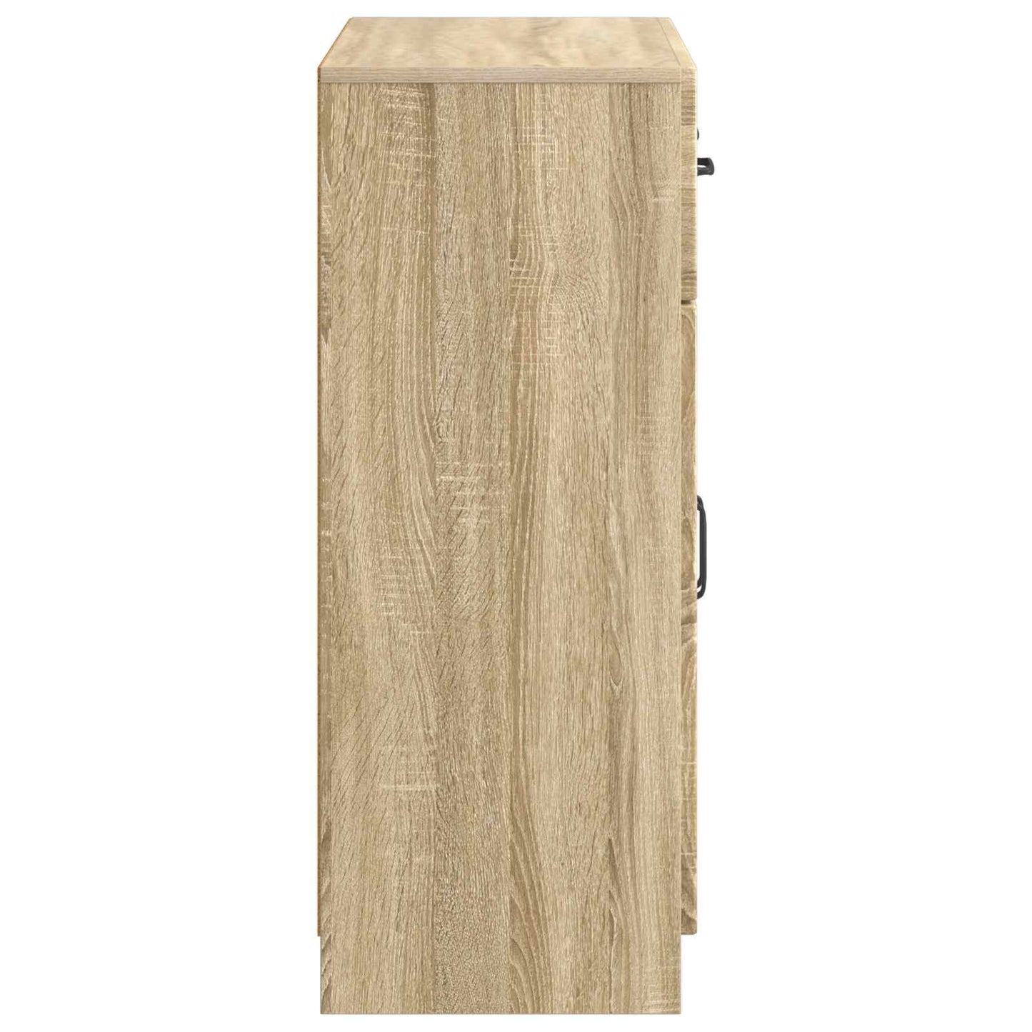 vidaXL Πλαϊνό γραφείο με συρτάρι Sonoma Δρυς 66 x 34,5 x 87 εκ.
