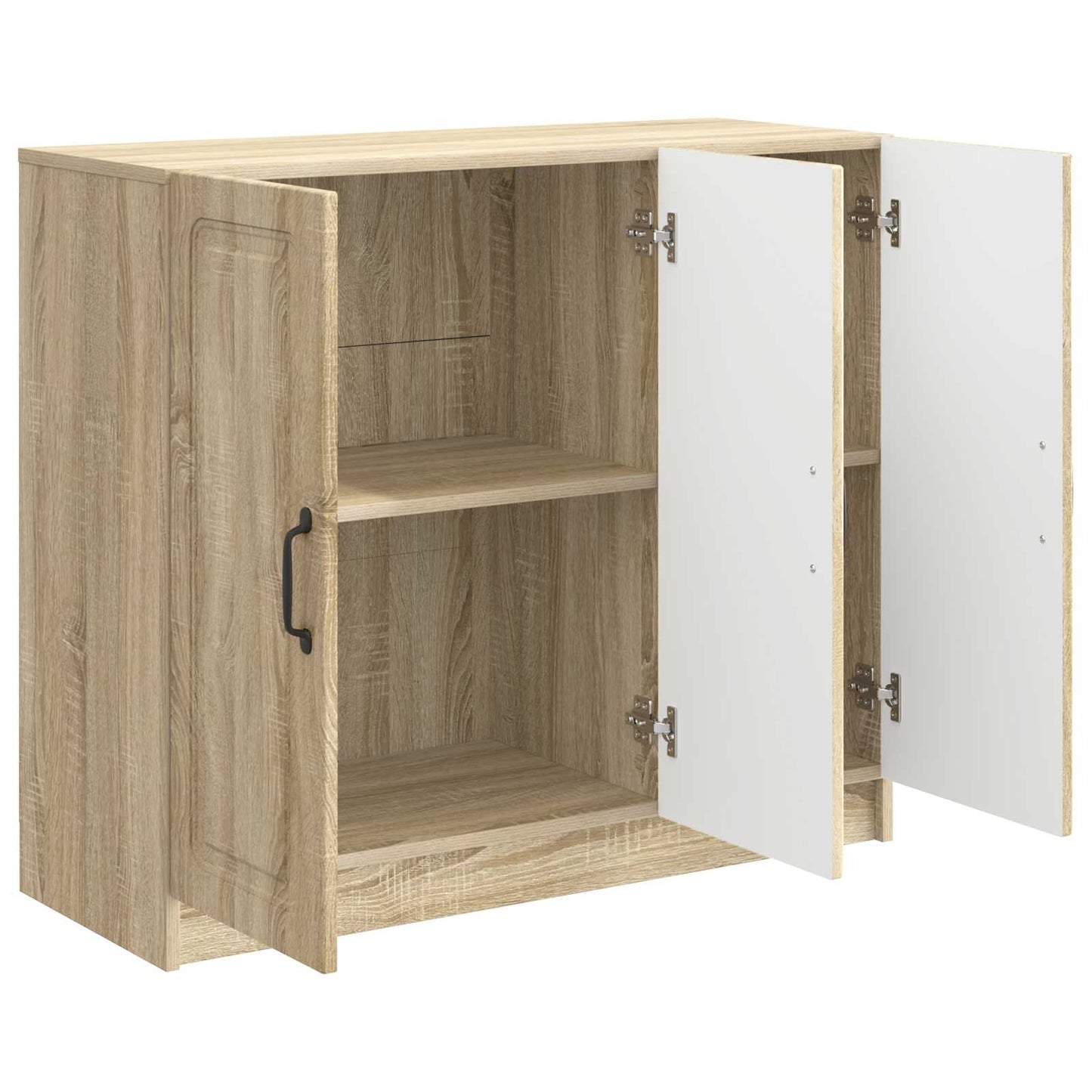 vidaXL Πλαϊνό γραφείο Sonoma Δρυς 89 x 34,5 x 77 εκ.