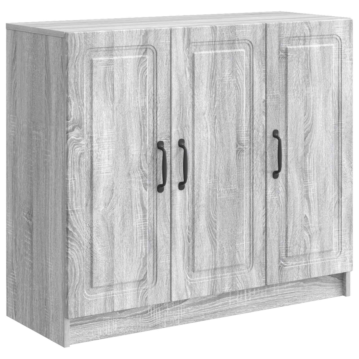 vidaXL Πλαϊνό γραφείο Γκρι Sonoma 89 x 34,5 x 77 εκ.