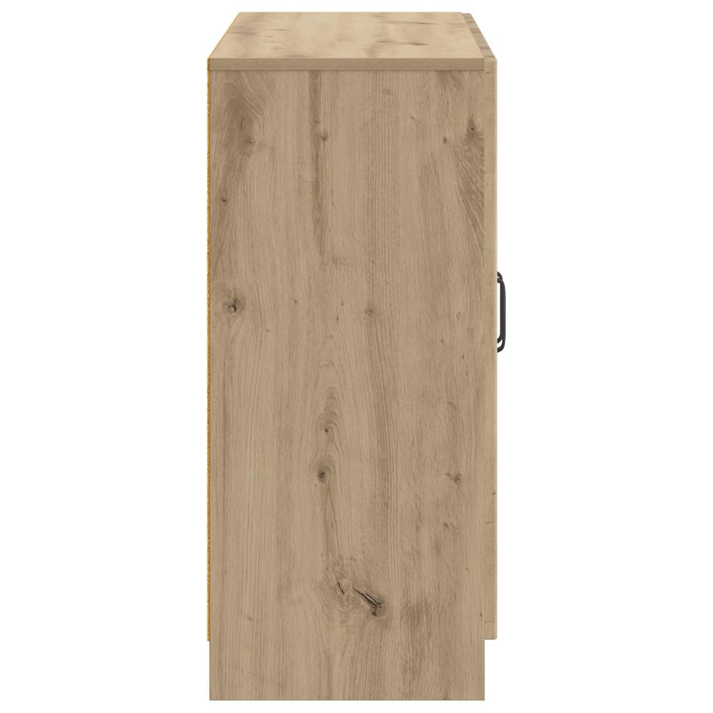 vidaXL Πλαϊνό γραφείο Artisan Δρυς 89 x 34,5 x 77 εκ.
