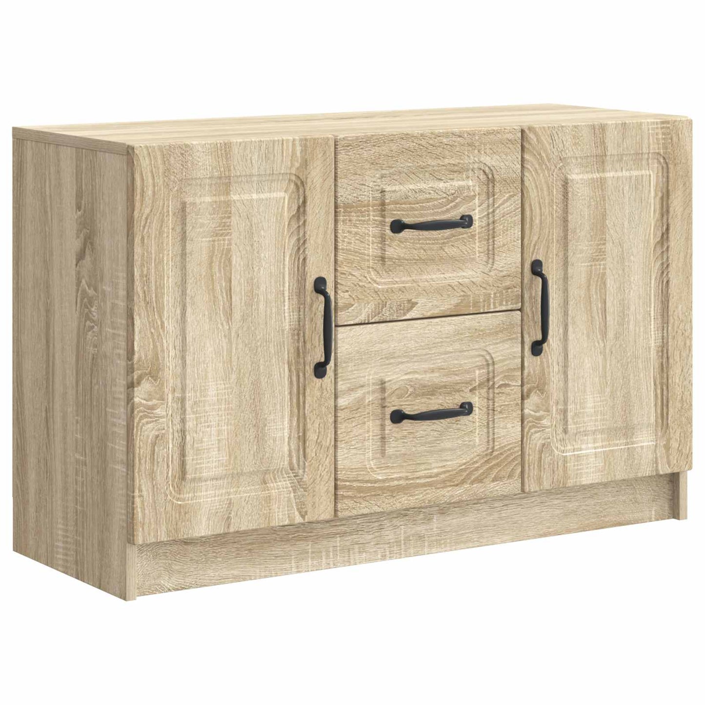 vidaXL Πλαϊνό γραφείο Sonoma Δρυς 89 x 34,5 x 57 εκ.