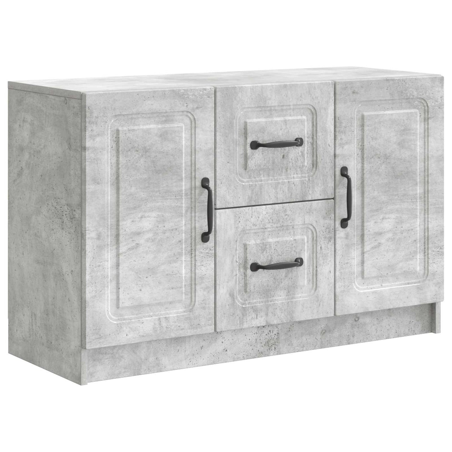 vidaXL Πλαϊνό γραφείο Γκρι Σκυροδέματος 89 x 34,5 x 57 εκ.