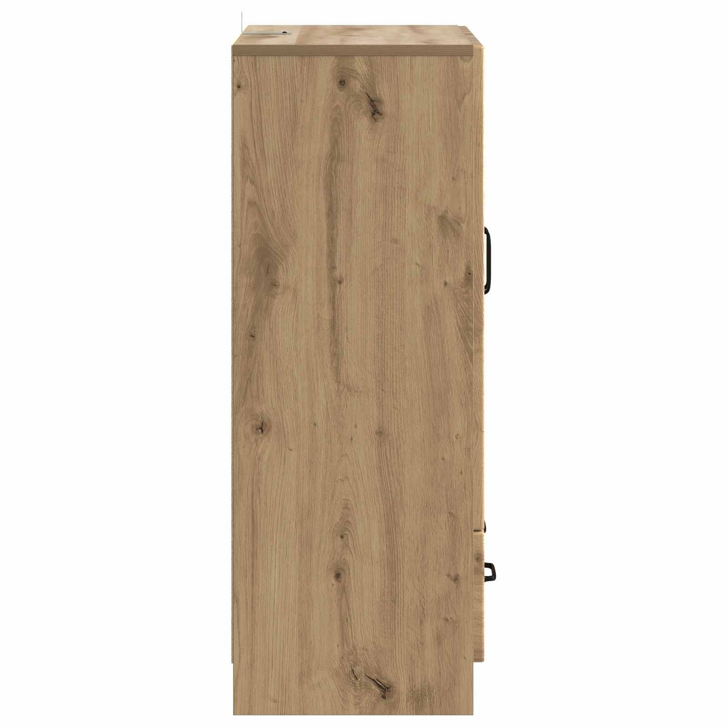 vidaXL Πλαϊνό γραφείο Artisan Δρυς 66 x 34,5 x 92 εκ.