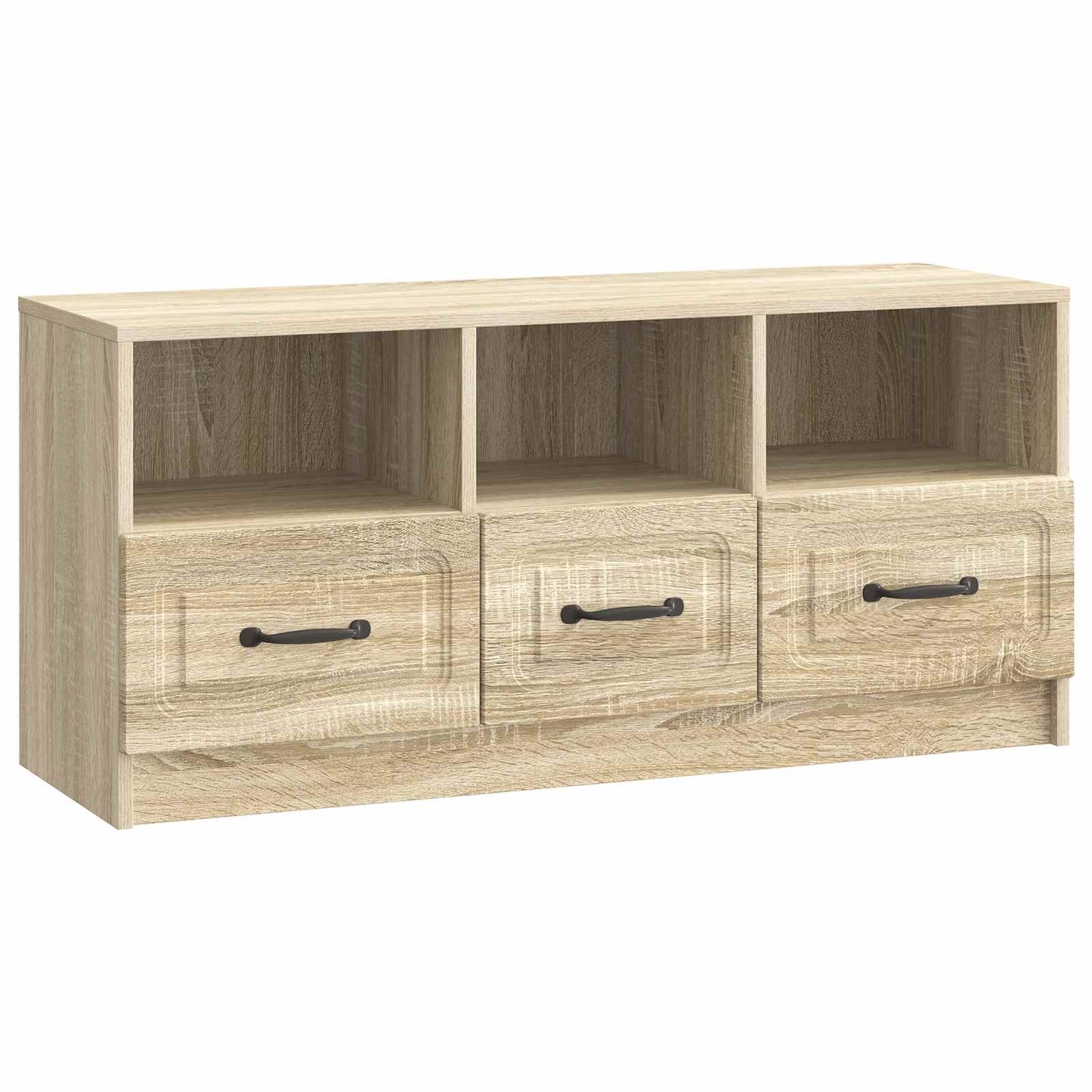 vidaXL Ντουλάπι TV Sonoma Δρυς 102 x 34,5 x 47 εκ Επεξεργασμένο Ξύλο